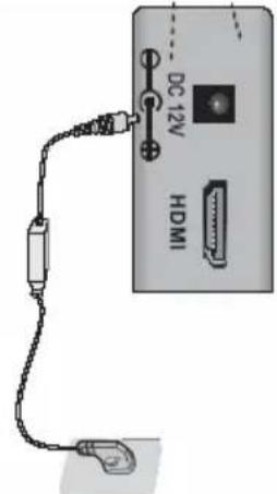 XORO HTC 1926D - IodknoueHue npu nomouka6jraHDMI - 1