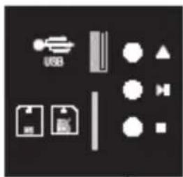 XORO HTC 1926D - Panel plana recta - 1
