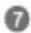 XORO HTC 1926D - Numeric Buttons - 7