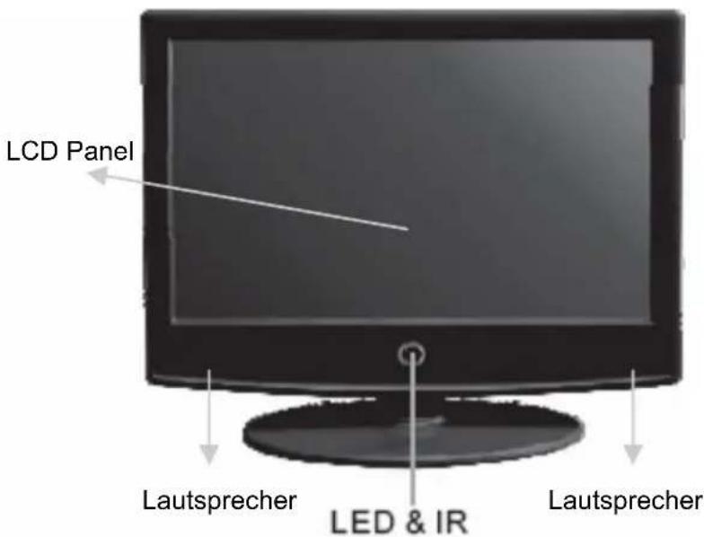 XORO HTC 1926D - LCD Panel - 1