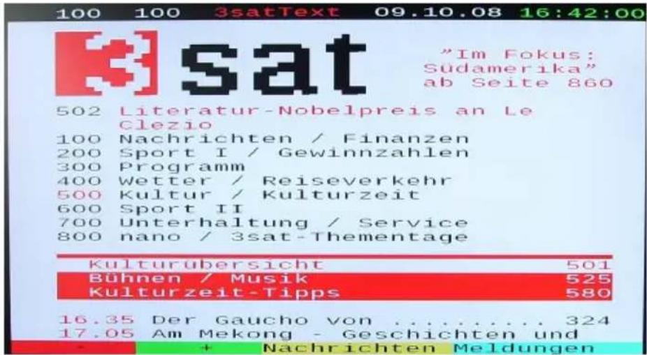 XORO HTC 1926D - Télétexte - 1