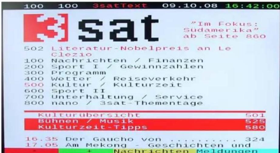 XORO HTC 1926D - Tele-/ Videotext - 1