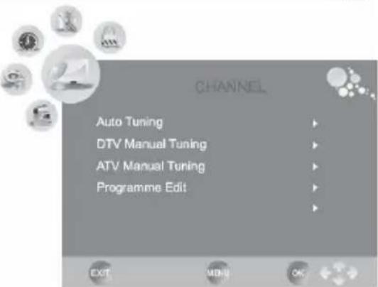 XORO HTC 1926D - Auto Tuning (Aemomamuuecku nouck KaHaJIO8) - 1