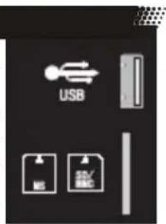 XORO HTC 1926D - USB Anschluss und Kartenleser - 1