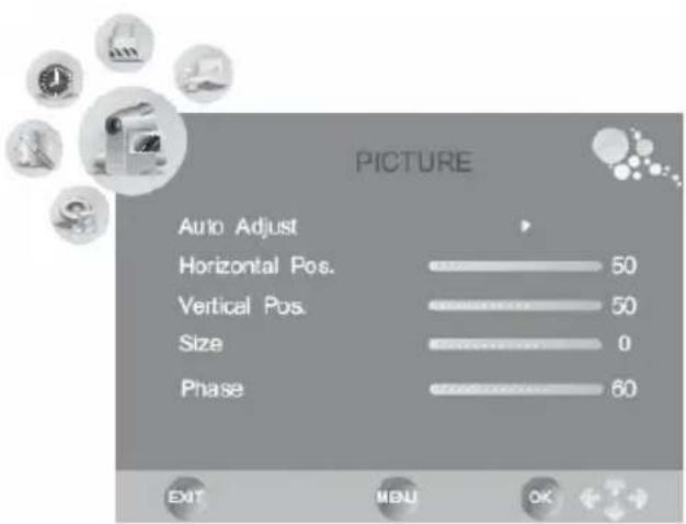 XORO HTC 1926D - Auto Adjust (Aemomamuecka Hacmpouka) - 2