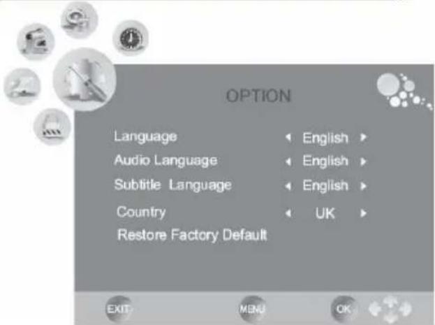 XORO HTC 1926D - Langue (Language) - 1