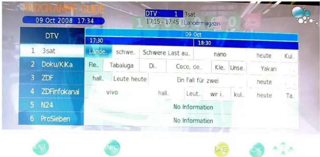 XORO HTC 1926D - EPG - 1