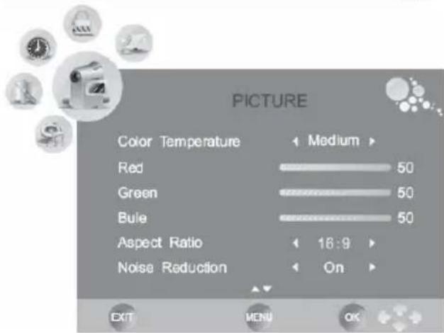 XORO HTC 1926D - Configuracion deImagen - 1