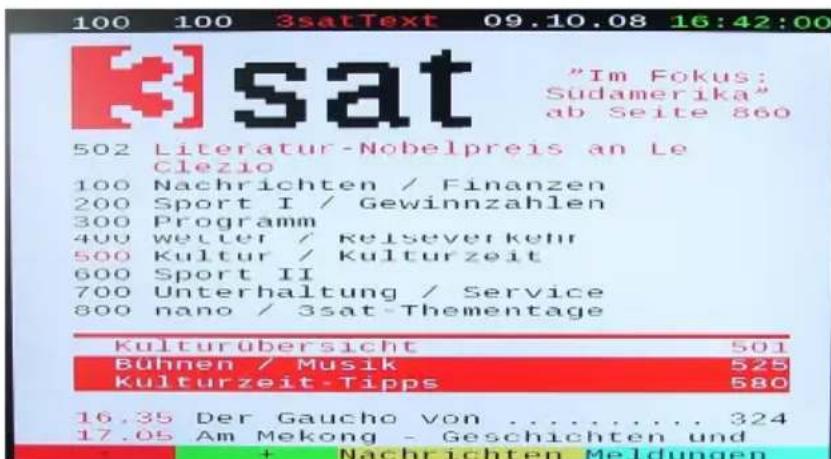 XORO HTC 1926D - Tele-/ Videotext - 1