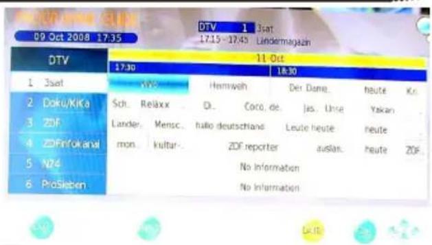 XORO HTC 1926D - Guia de programas Electronica (EPG) - 1