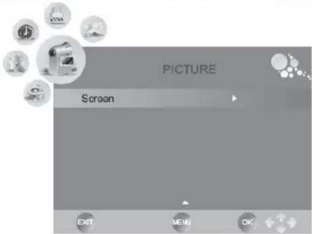 XORO HTC 1926D - Horizontal and Vertical Position - 1