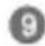 XORO HTC 1926D - Numeric Buttons - 9