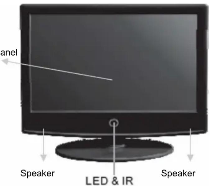 XORO HTC 1926D - LCD Panel - 1