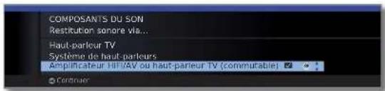 LOEWE Xelos 40 MEDIA - MENU : Ouvrir le Menu TV. - 1