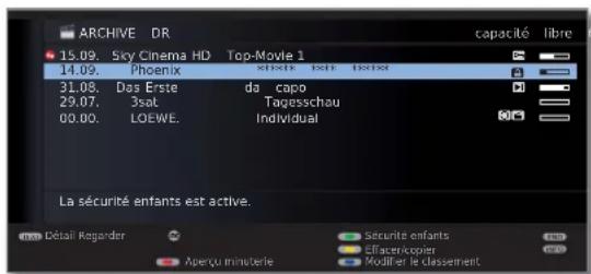 LOEWE Xelos 40 MEDIA - Regarder un film verrouillé - 2