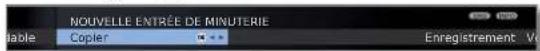 LOEWE Xelos 40 MEDIA - Nouvelle entrée : Copier les entrées de l'archive DR ^1 - 2