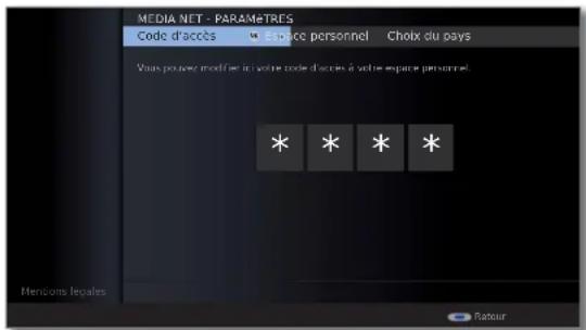 LOEWE Xelos 40 MEDIA - Paramètres MediaNet - 2