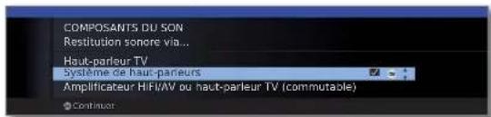 LOEWE Xelos 40 MEDIA - Utiliser des haut-parleurs TV et un subwoofer actif - 1