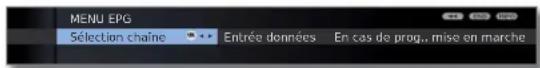 LOEWE Xelos 40 MEDIA - Démarrer le menu EPG - 2