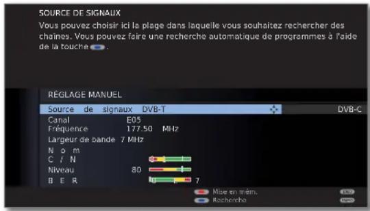 LOEWE Xelos 40 MEDIA - Ouvrir le Menu TV. - 1