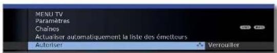LOEWE Xelos 40 MEDIA - MENU : Ouvrir le Menu TV. - 1