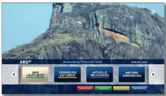 LOEWE Xelos 32 MEDIA - Appeler une application hbbtv - 2
