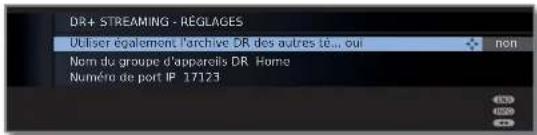 LOEWE Xelos 32 MEDIA - DR+ streaming - réglages - 1