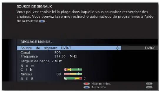 LOEWE Xelos 32 MEDIA - Ouvrir le menu TV. - 2