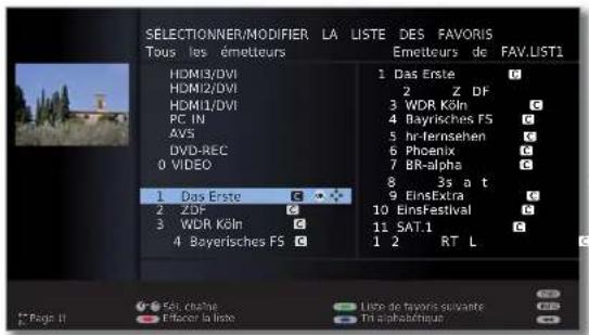 LOEWE Xelos 32 MEDIA - MENU: ouvrir le MENU TV. - 1