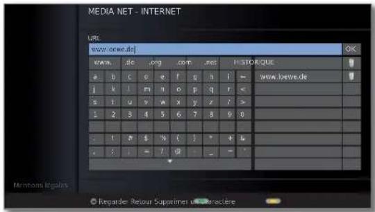 LOEWE Xelos 32 MEDIA - Internet - 2