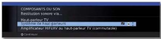 LOEWE Xelos 32 MEDIA - Utiliser des haut-parleurs TV et un subwoofer actif - 1