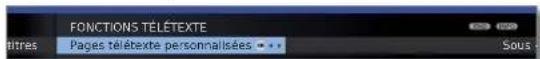 LOEWE Xelos 32 MEDIA - Sous-titres pour les chaînes DVB : - 1