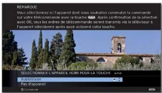 LOEWE Xelos 32 MEDIA - Attribuer l'appareil HDMI - 1