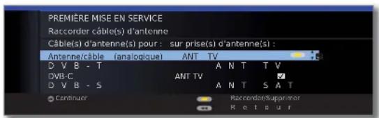 LOEWE Xelos 32 MEDIA - Première mise en service - 1