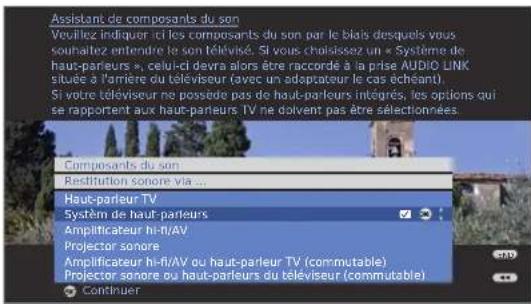 LOEWE Individual 46 - Régler le système de haut-parleurs - 3
