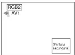 YAMAHA PDM4220 - Pulse el botón PinP una vez para visualizar 2 imágenes. - 2