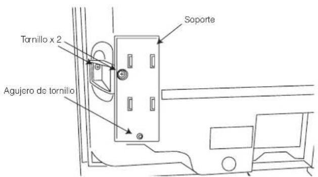 YAMAHA PDM4220 - Instale el soporte de la entrada lateral. - 1