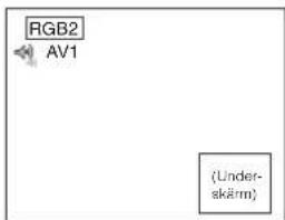 YAMAHA PDM4220 - Om du trycker på PinP visas 2 bildder - 2