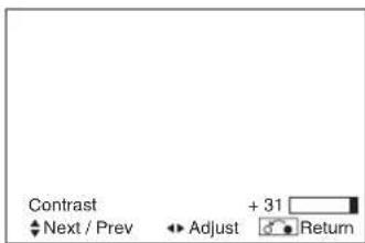 YAMAHA PDM4220 - Example: Selecting the Picture screen - 6