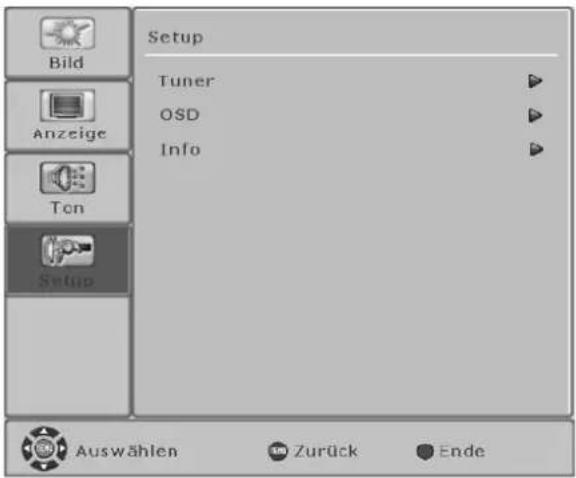 FUJITSU SIEMENS Myrica VQ401 - OSD-Einstellungen - 1