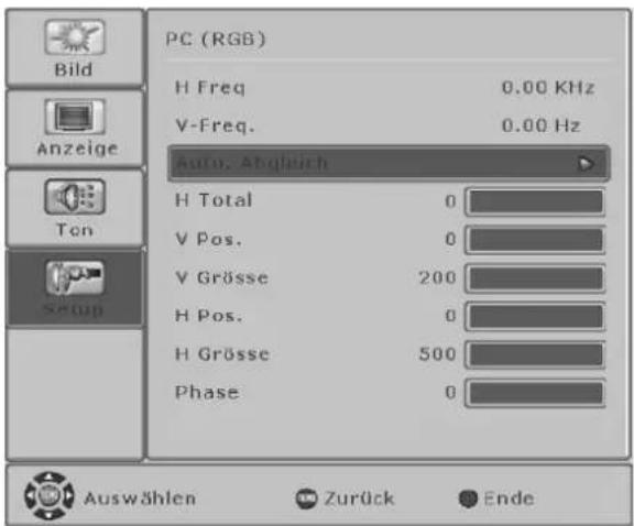 FUJITSU SIEMENS Myrica VQ401 - EinstellungenfürPC(RGB) - 1