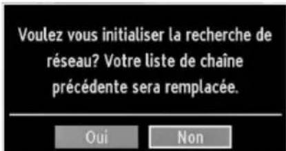 Finlux 32FLHD847 - Recherche des chaînes en réseau - 1