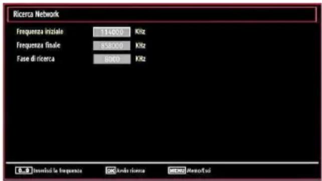 Finlux 32FLHD847 - Ricerca Canale Rete - 2