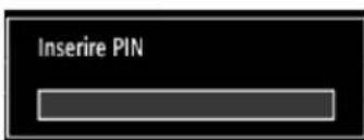 Inserire PIN