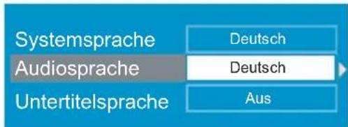 Finlux 26FLD760 - Spracheinstellungen - 1
