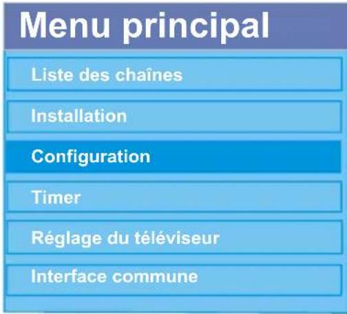 Finlux 26FLD760 - Configuration - 1