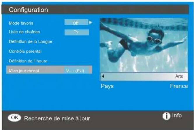 Finlux 26FLD760 - Mise jour récept - 1