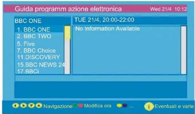 Finlux 26FLD760 - GUIDA ELETTRONICA AL PROGRAMMA (EPG) - 3