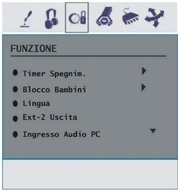 Finlux 26FLD760 - Menu funzione - 1