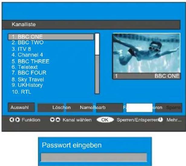 Finlux 26FLD760 - Kanäle sperren - 1